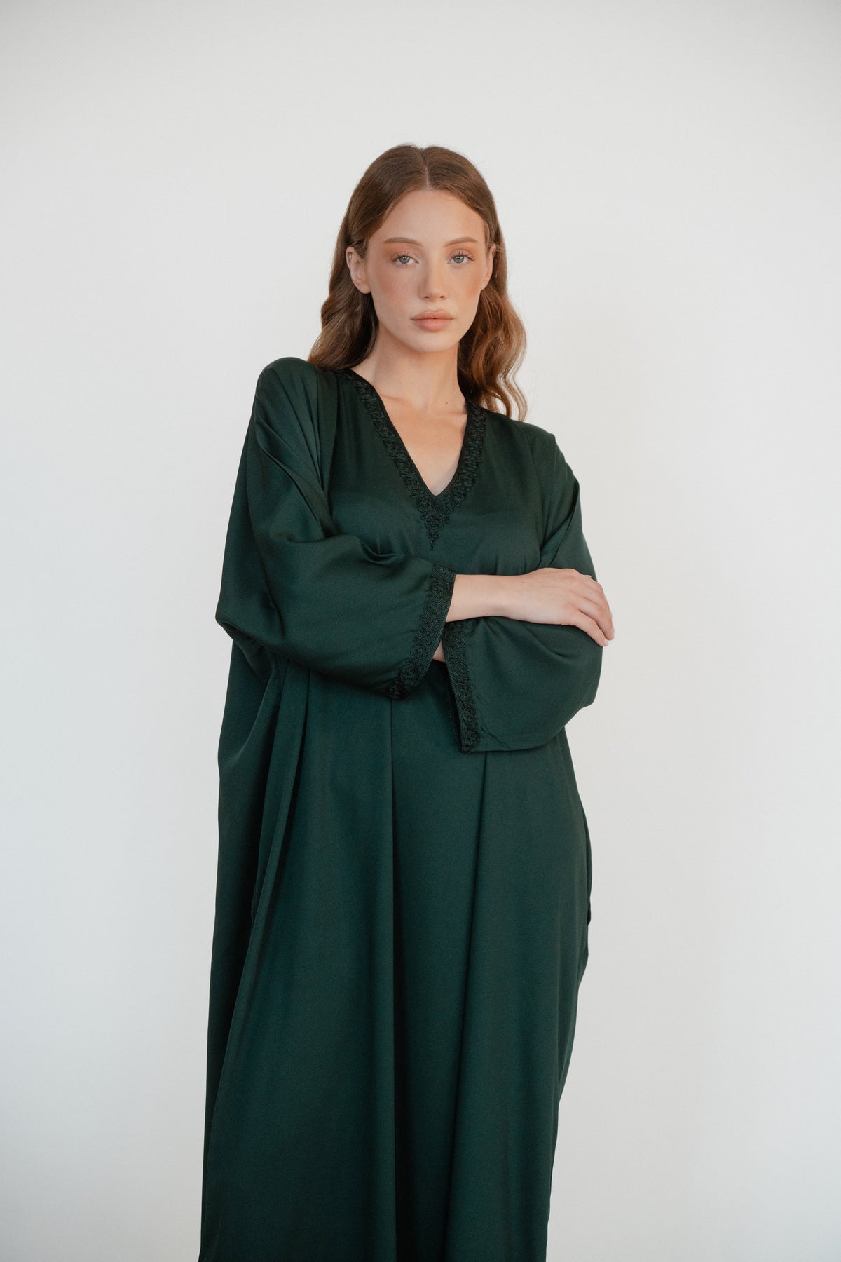 Embrace Handcrafted Kandora - Green