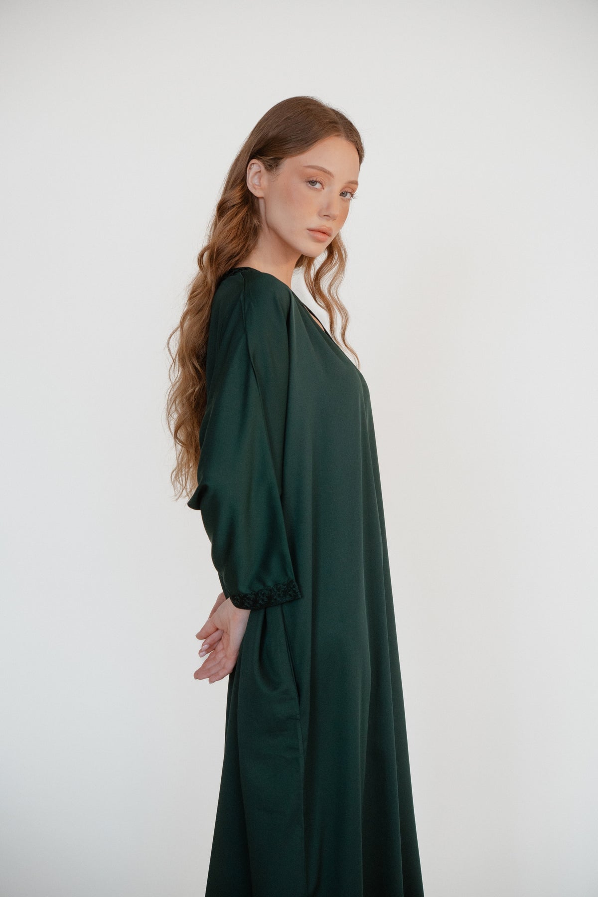 Embrace Handcrafted Kandora - Green