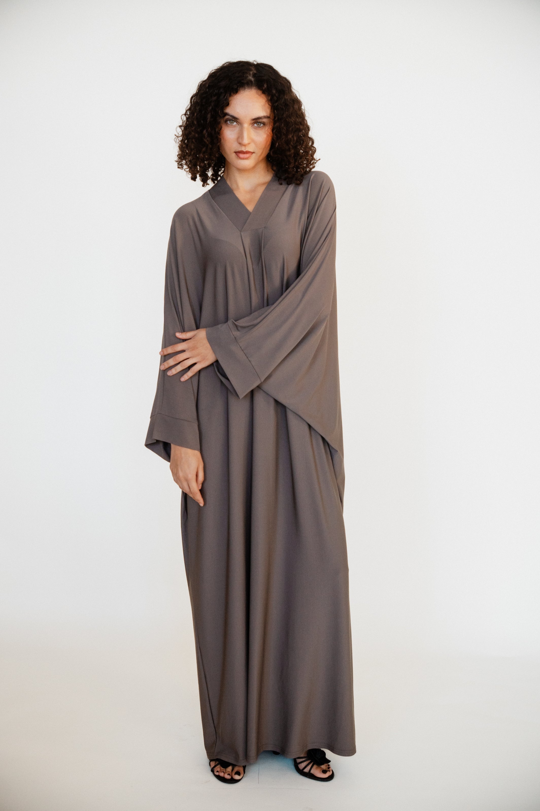 Elegance Kandora - Taupe