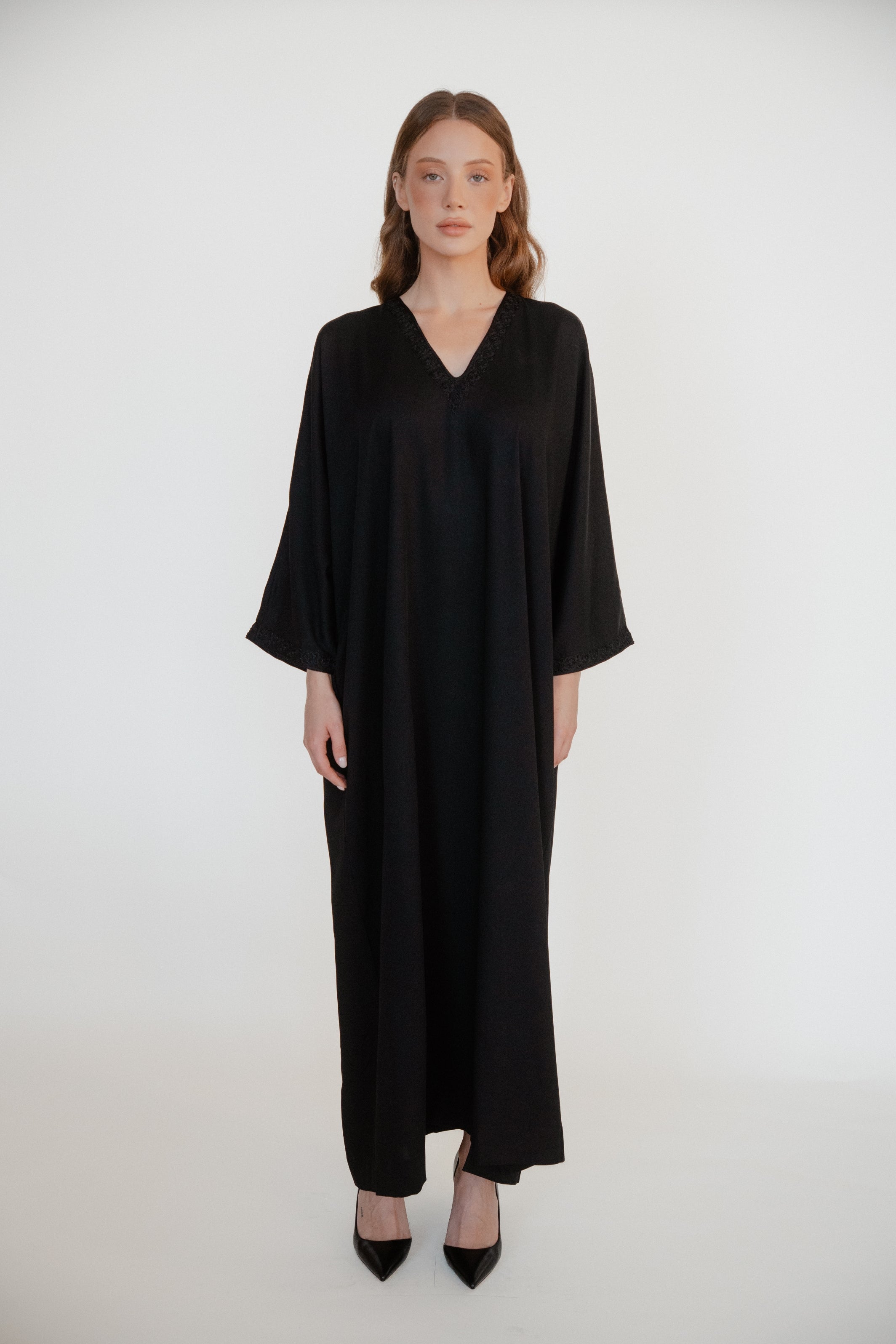 Embrace Handcrafted Kandora - Black