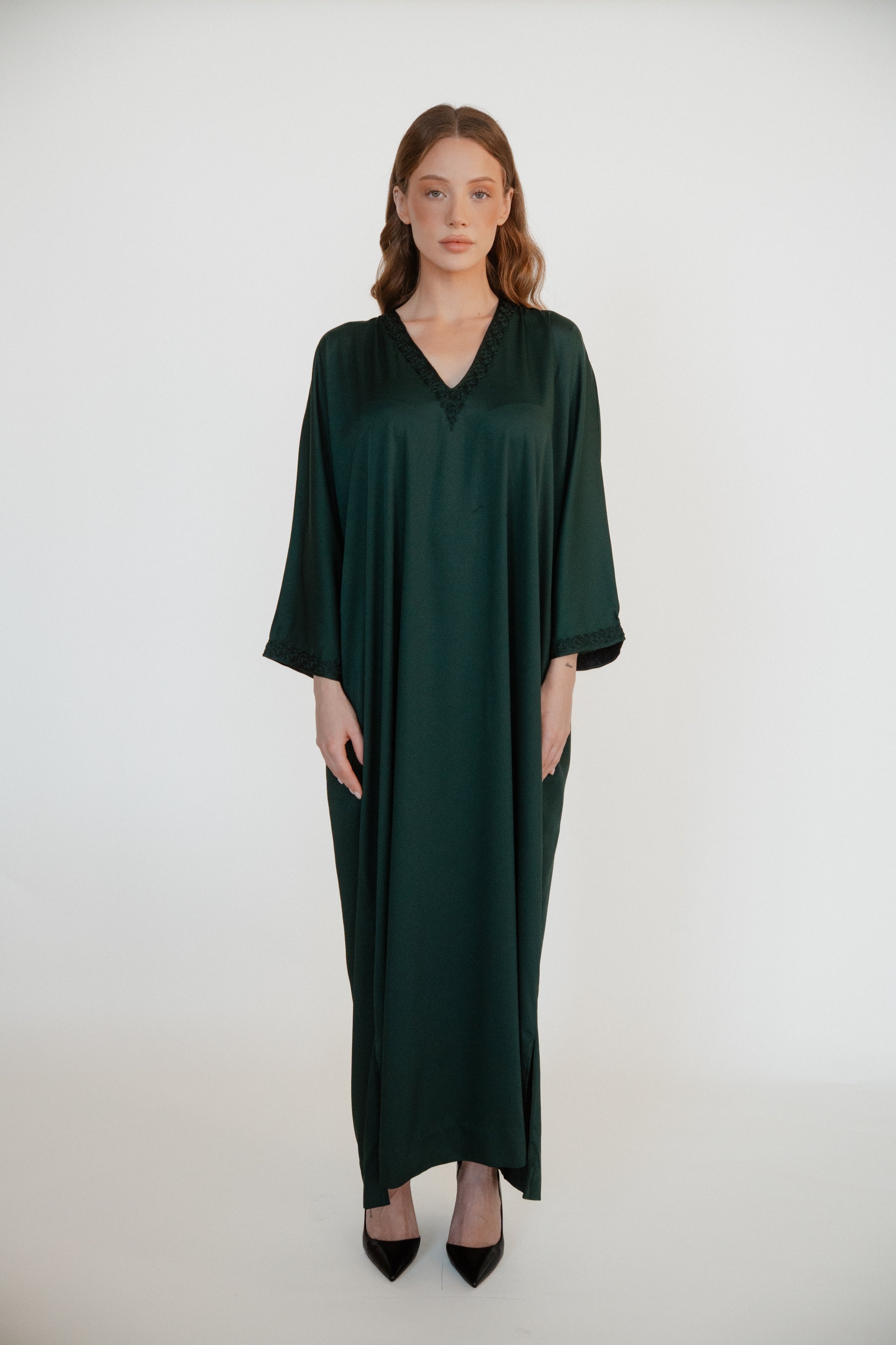 Embrace Handcrafted Kandora - Green