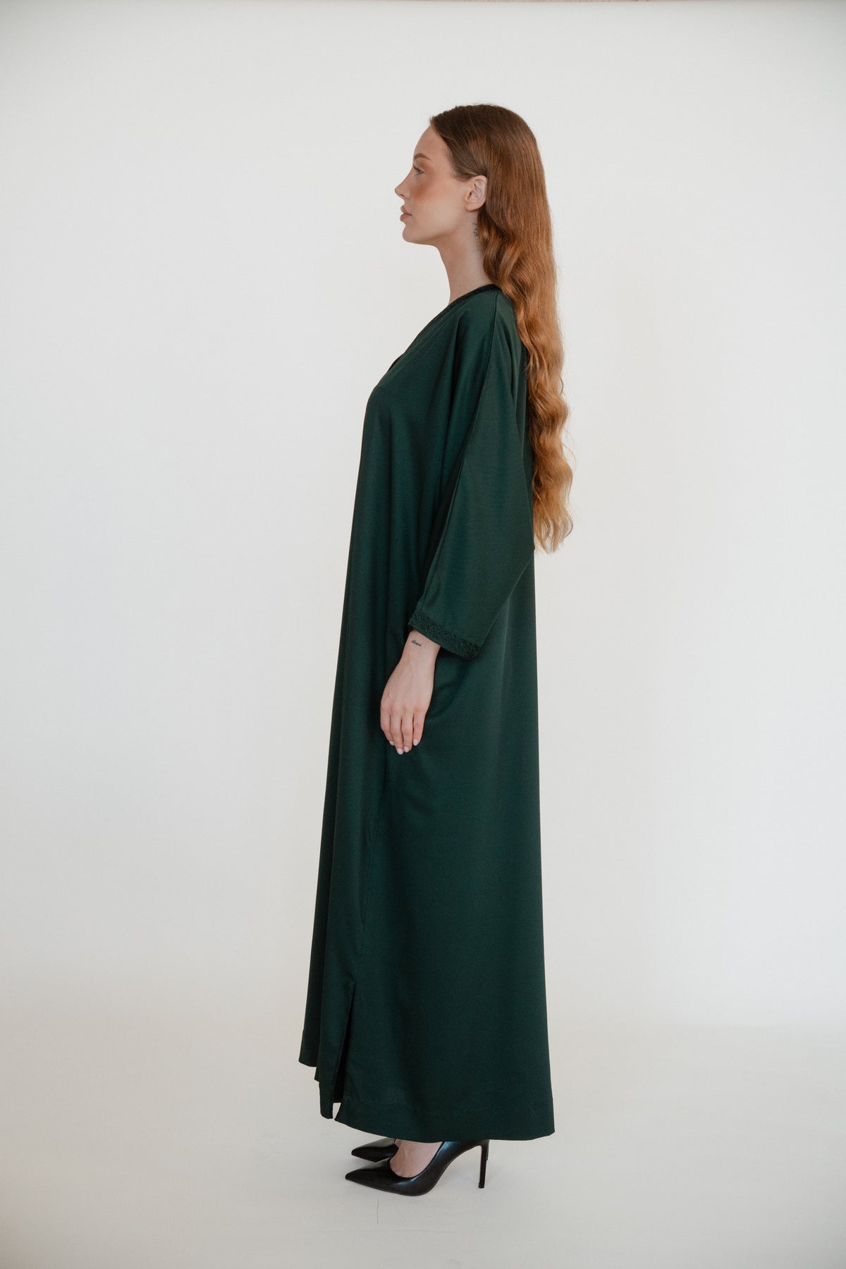 Embrace Handcrafted Kandora - Green