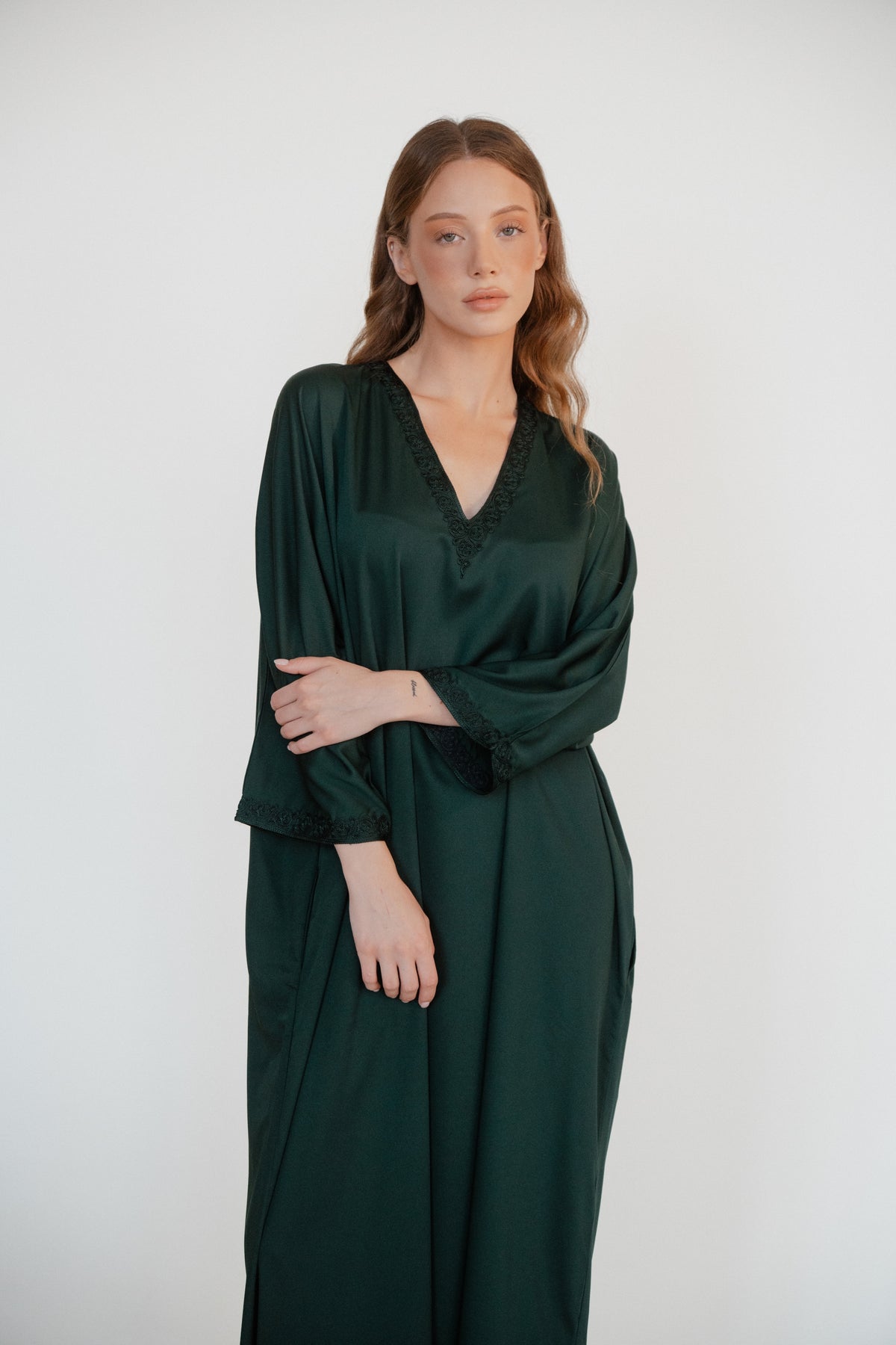 Embrace Handcrafted Kandora - Green