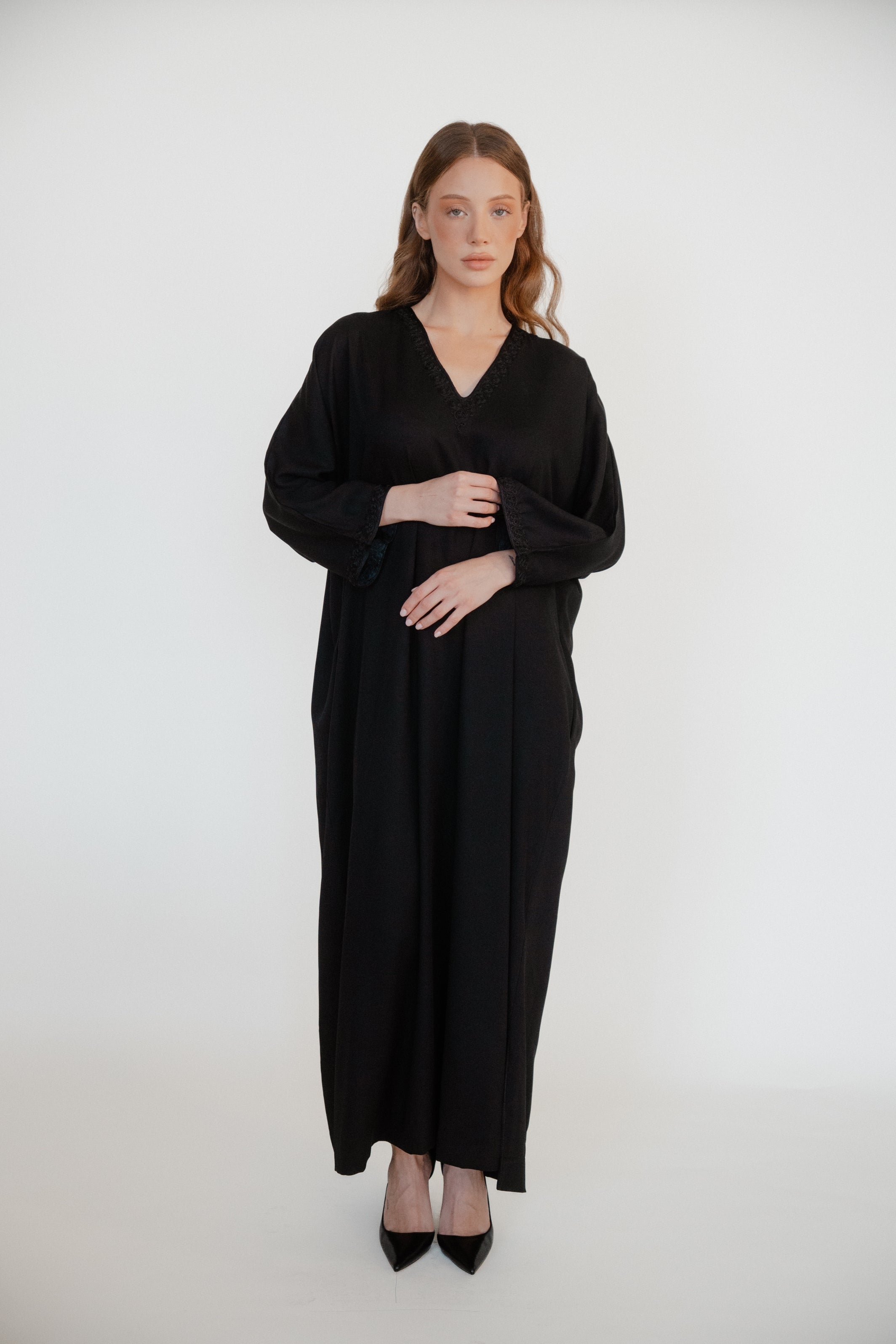 Embrace Handcrafted Kandora - Black